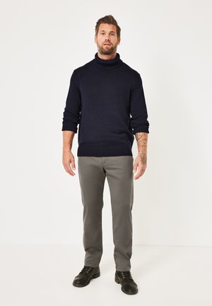 Trousers - dk. olive