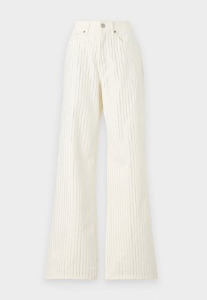 Good American GOOD EASE - Wide leg - cloud white