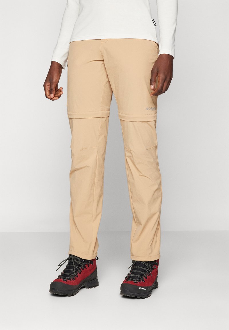 Pantalon Outdoor Femme Columbia Titanium – Taille 8, Vert, Ajustable – Occasion Très Bon état