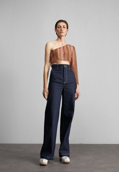 TOMMAZO ISIDOR ONE SHOULDER CROP - Pullover - multicolour