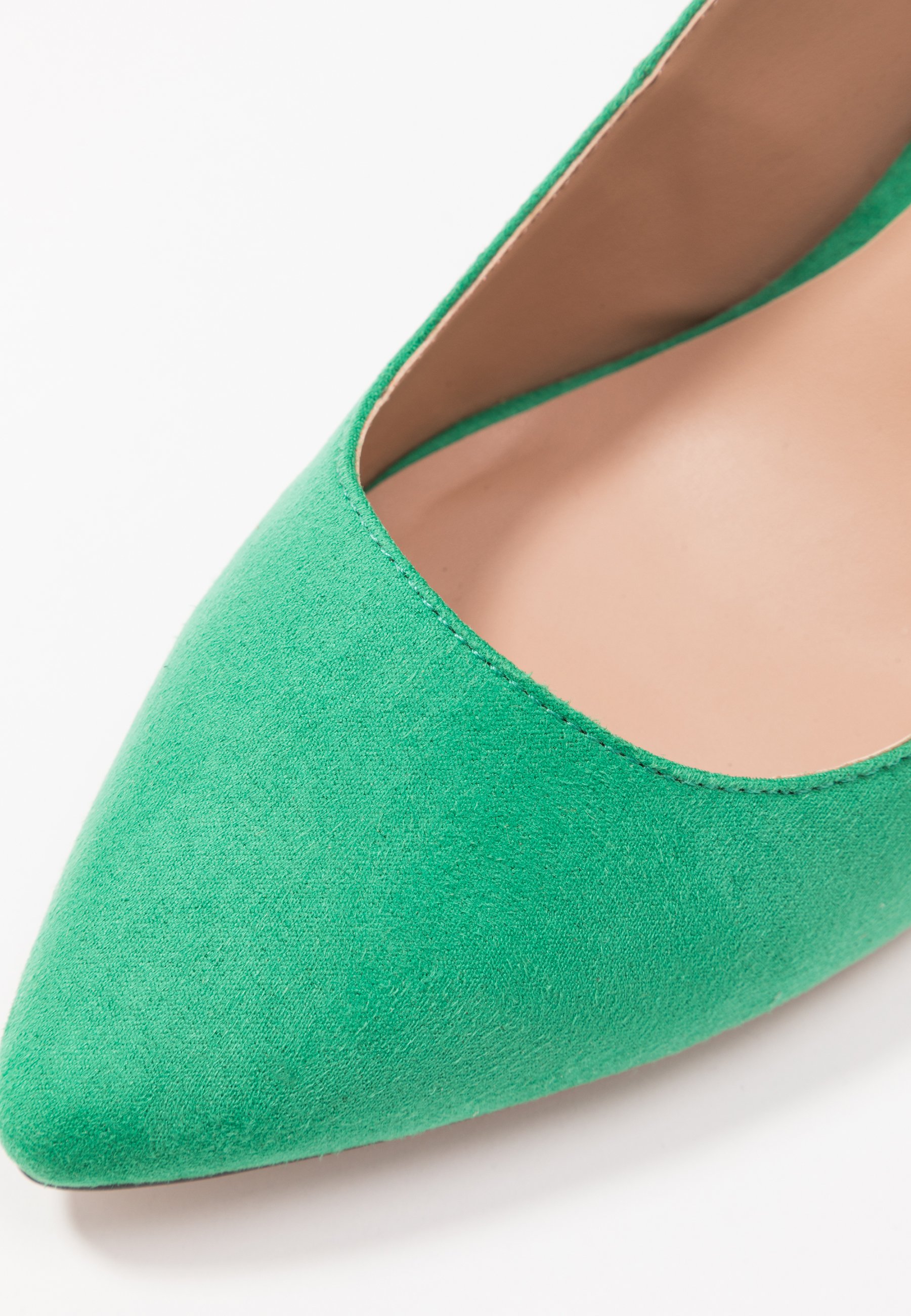 dark green court shoes