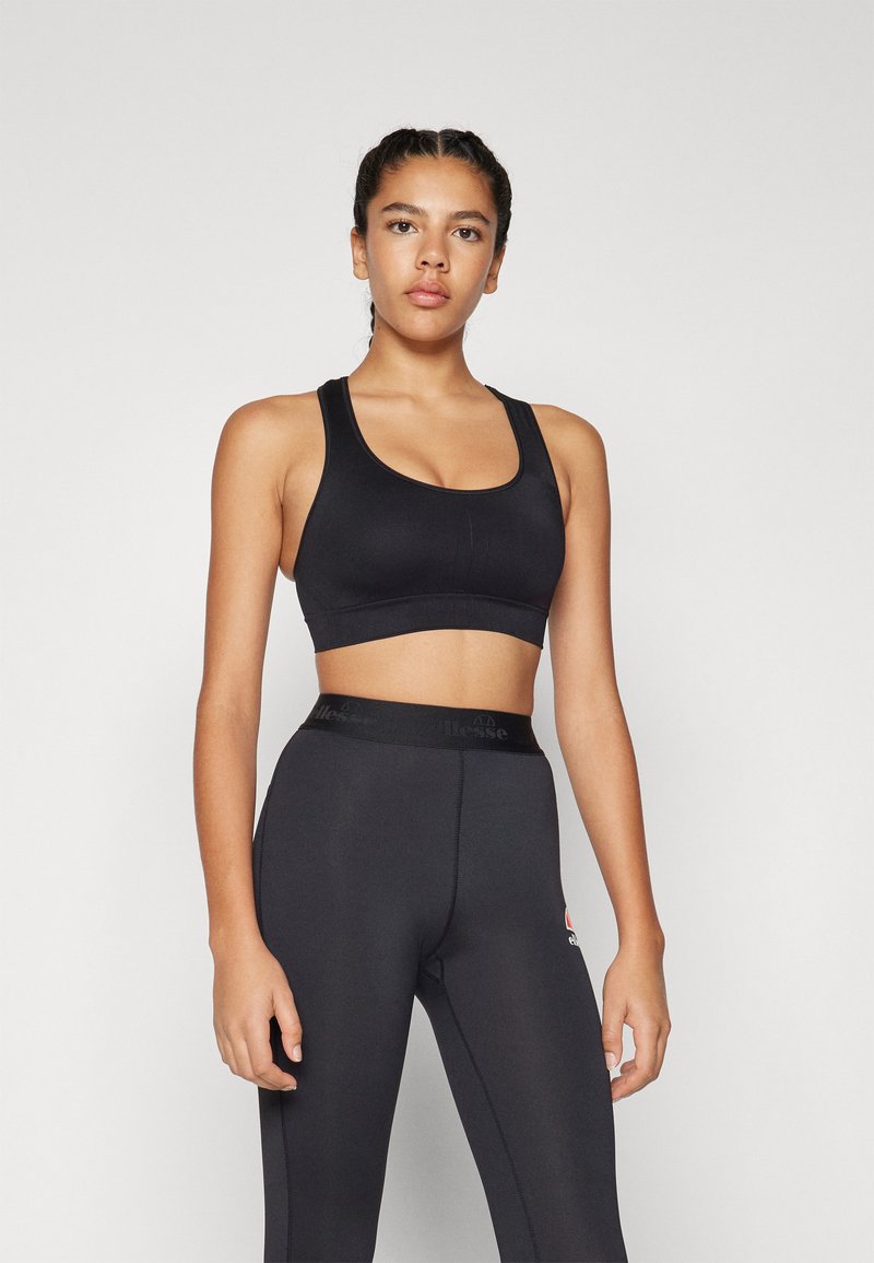 Champion SEAMLESS RACERBACK BRA - Sujetadores deportivos con sujeción ligera - black