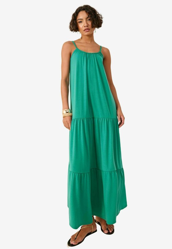 REGULAR FIT PLAITED STRAPPY SUN - Maxikleid