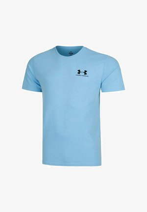 Under Armour SPORTSTYLE LC SHORT-SLEEVES - T-shirt basic - blue