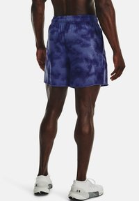 Under Armour UA RIVAL TERRY 6IN - Kurze Sporthose - sonar blue