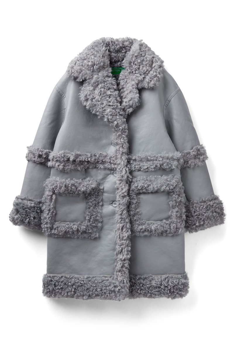 United Colors of Benetton Wintermantel grijs United Colors of Benetton Wintermantel grijs