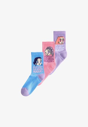 Next, 3 PACK - Socks - pink, purple and blue