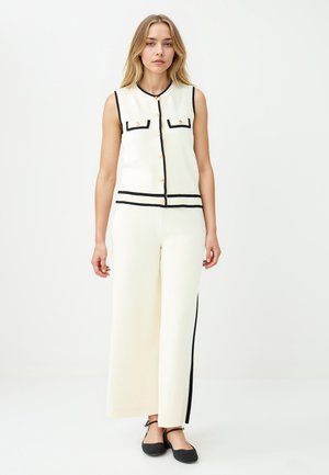 HIGH WAIST - Broek - white