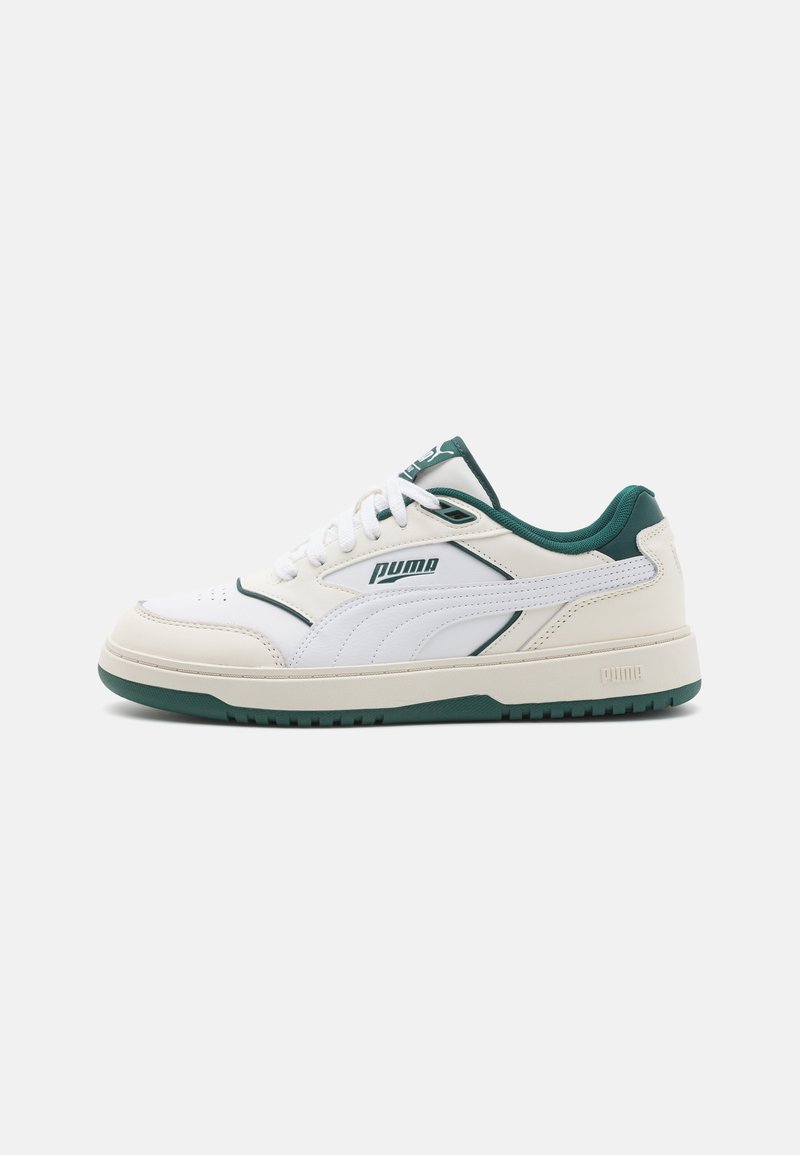 Puma DOUBLECOURT UNISEX - Sneakers low - white/dark myrtle
