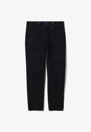 OVS, SLIM-FIT TWILL TROUSERS - Jeans Slim Fit - gunmetal