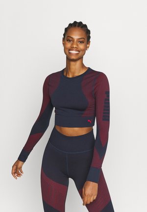 TRAIN SEAMLESS FITTED LONG SLEEVE - Long sleeved top - spellbound/sunblaze