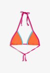 CONTRAST TRIANGLE BIKINI TOP - Haut de bikini - orange