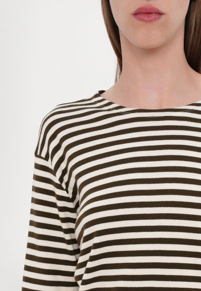 CLOSED BASIC LONG SLEEVE - Tops ar garām piedurknēm - khaki