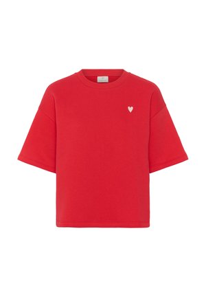Kaffe, KALIDDY 1/2 SLEEVED SWEATSHIRT - T-shirt basique - lollipop