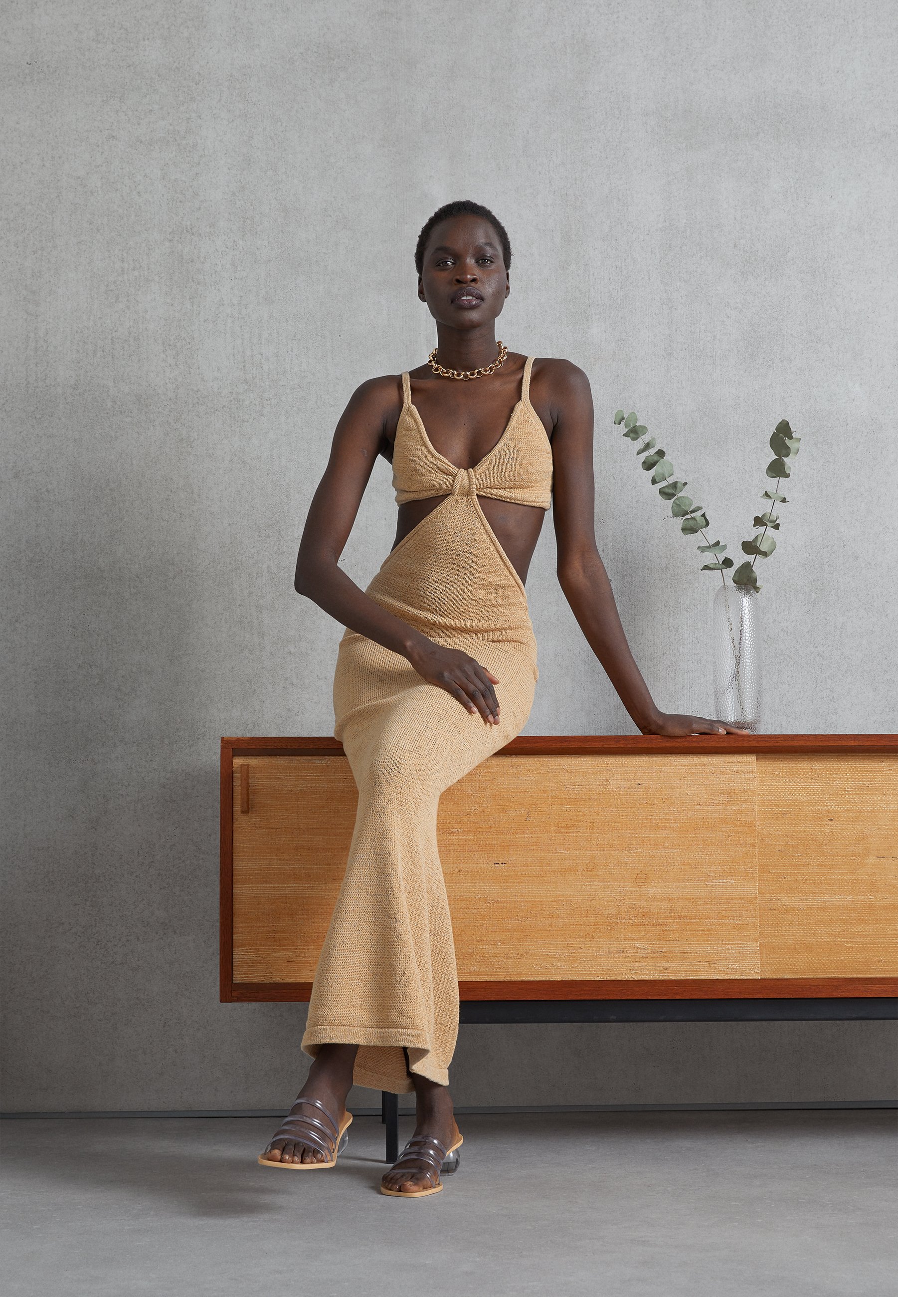 Cult Gaia SERITA DRESS - Jumper dress 