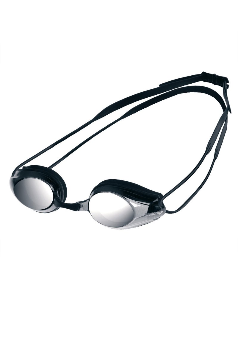 Arena TRACKS MIRROR - Plavecké brýle - black smoke silver black