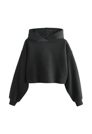 ACTIVE CROPPED - Hoodie - black