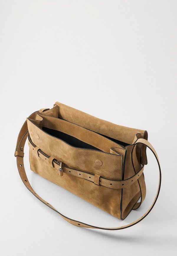 TIE ME - Cross body bag - beige3