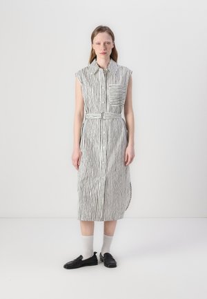 SIMPPELI AITA  - Shirt dress - off white\black