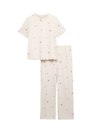 SET - Nattøj sæt - ivory mix