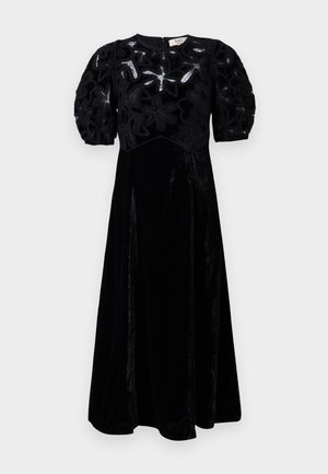 Sea ALICE EMBROIDERY PUFF DRESS - Occasion wear - black