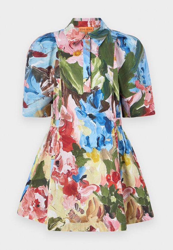 STRUCTURED SLEEVE MINI DRESS - Shirt dress - loves mel oves me not3