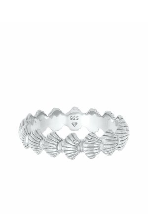 SHELL - Sormus - silber coloured