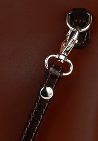 DrachenLeder Pochette - braun dunkelbraun