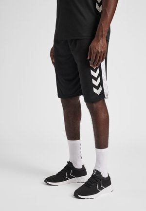 BASKET - Kurze Sporthose - black
