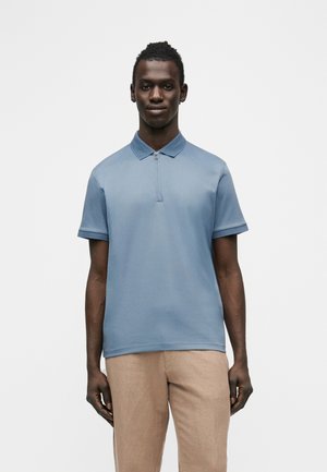 SLHFAVE ZIP - Polo - blue mirage