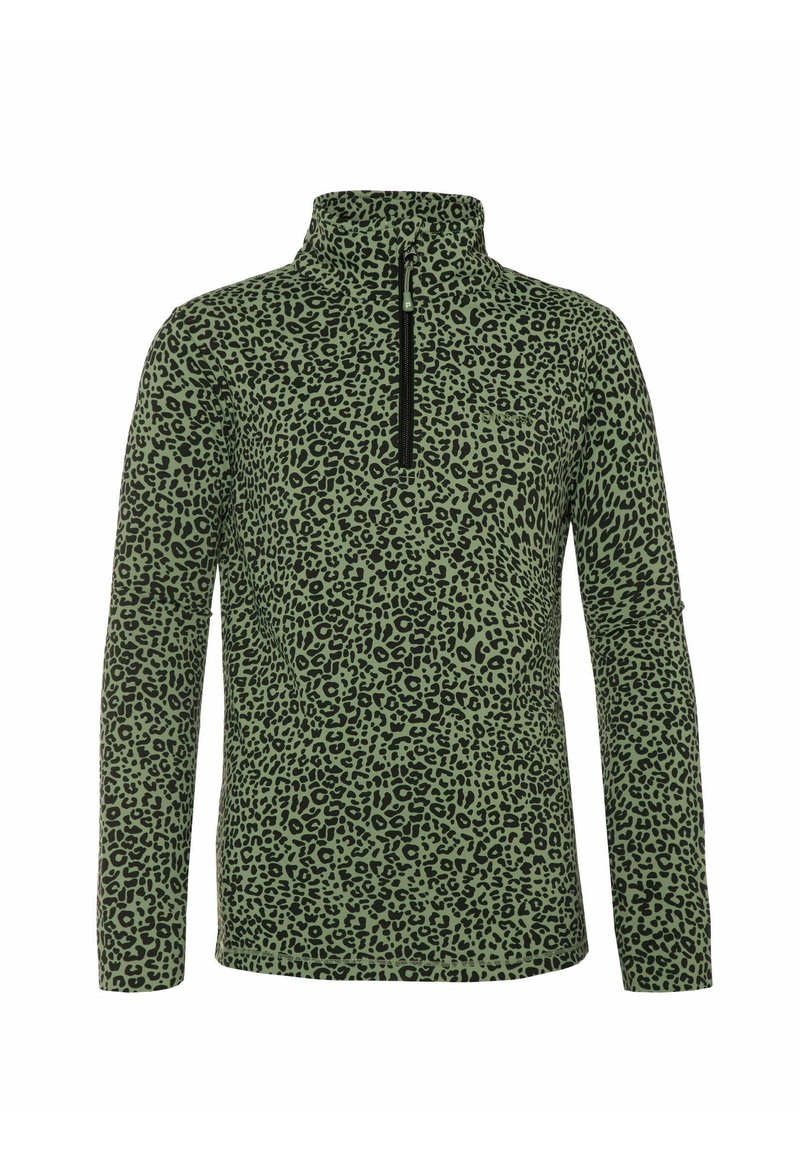 Kinder Pullover | Protest 1/4 ZIP TOP FIENE JR Fleecepullover juniper/hellgrün - MB90596 Kinder Pullover | Protest 1/4 ZIP TOP FIENE JR Fleecepullover juniper/hellgrün - MB90596