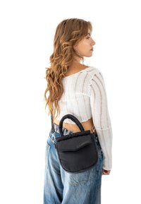 Expatrié POPPY SMALL - Käsilaukku - black