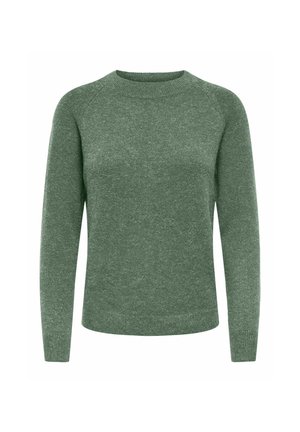 ONLY, ONLRICA LIFE L/S PULLOVER KNT NOOS - Striktrøje - sea spray