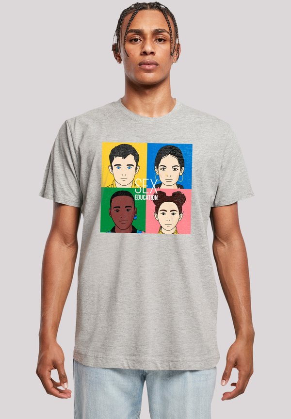 SEX EDUCATION BLUR COVER NETFLIX TV SERIES - T-Shirt print