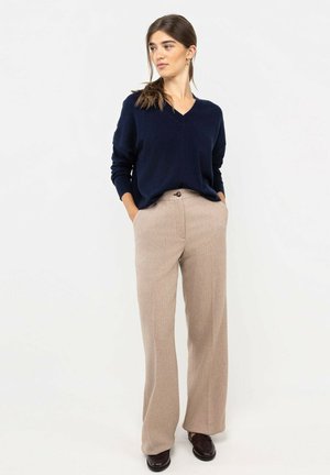 El Ganso, PANTALÓN COORDINADO RAYA DIPLOMÁTICA - Pantalones - beige