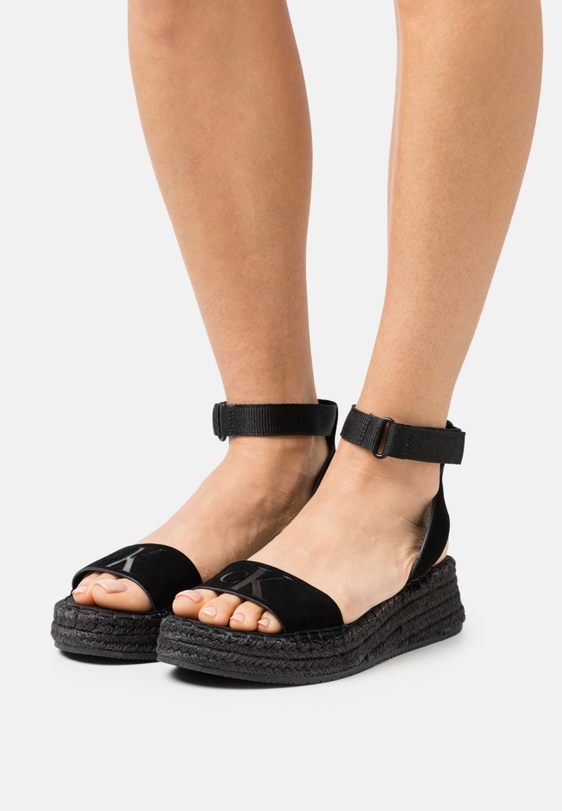 Calvin Klein Jeans SPORTY WEDGE Espadrillas black/nero Zalando.it