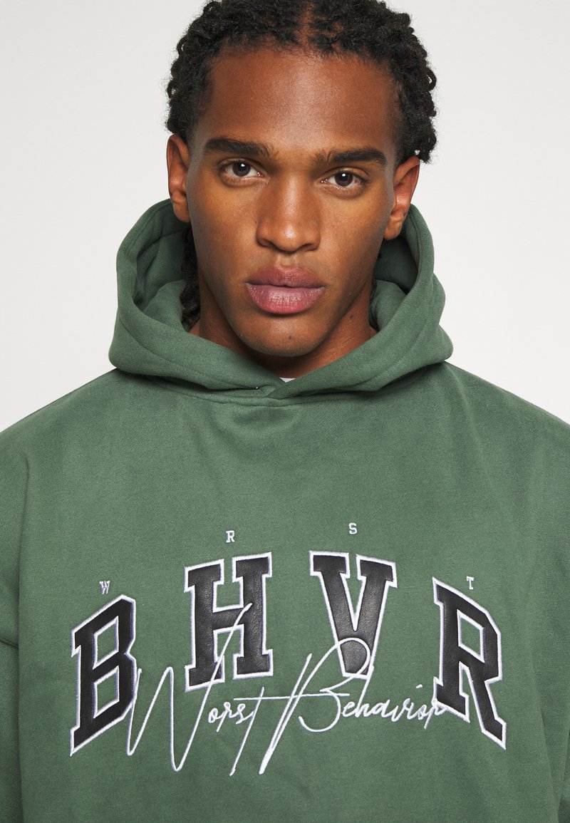 WRSTBHVR HOODIE CRUSH - Sweatshirt - green/khaki - Zalando.co.uk