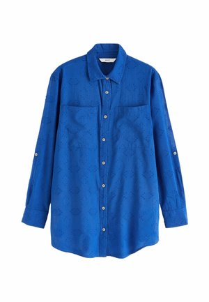 TEXTURED REGULAR FIT - Pludmales piederums -  blue