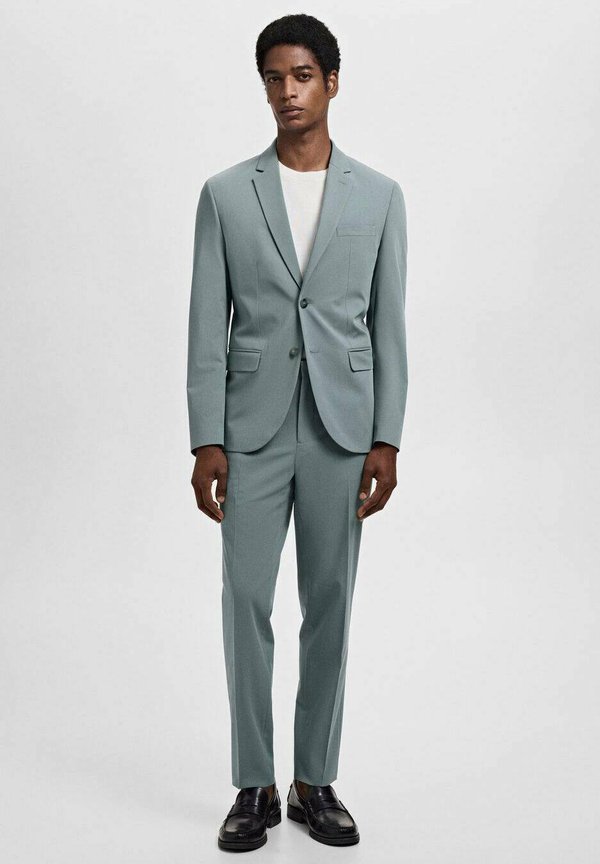 SUPER ZE STREČOVÉ - Suit jacket - zelená voda3