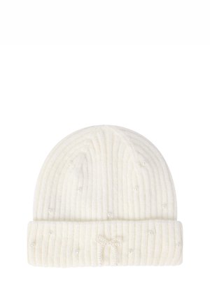 Berretto - bianco lana