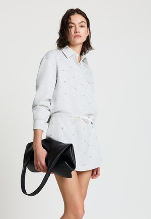 TINTA UNITA - Sweatshirt - grigio artico melange