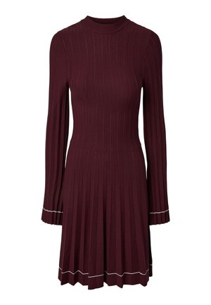 YAS, YASPLEMA KNIT DRESS  - Robe pull - port royale