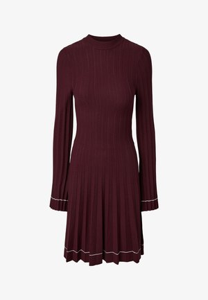 YAS, YASPLEMA KNIT DRESS - Robe pull - port royale