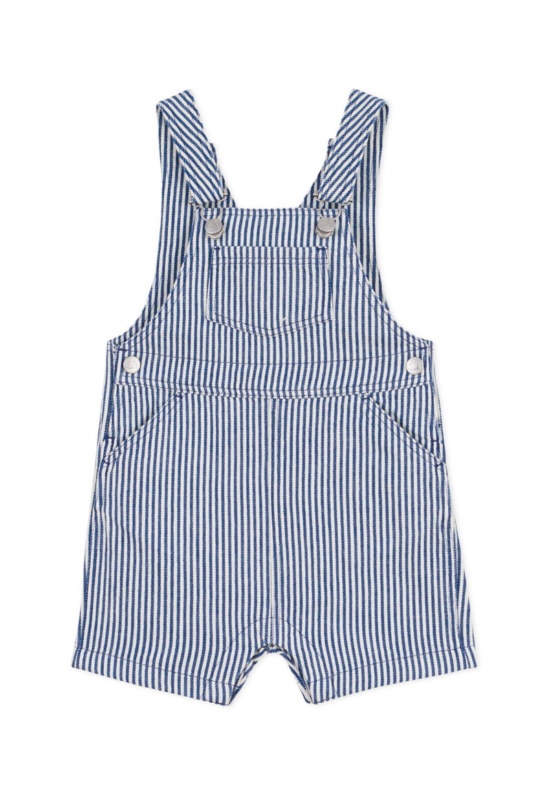 Petit Bateau SALOPETTE COURTE Tuinbroek Crepuscule Marshmallow Petit Bateau SALOPETTE COURTE Tuinbroek Crepuscule Marshmallow