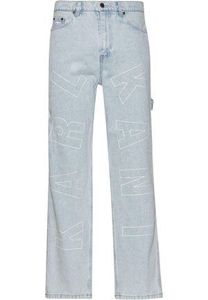 Karl Kani Jeans Straight Leg - bleached blue