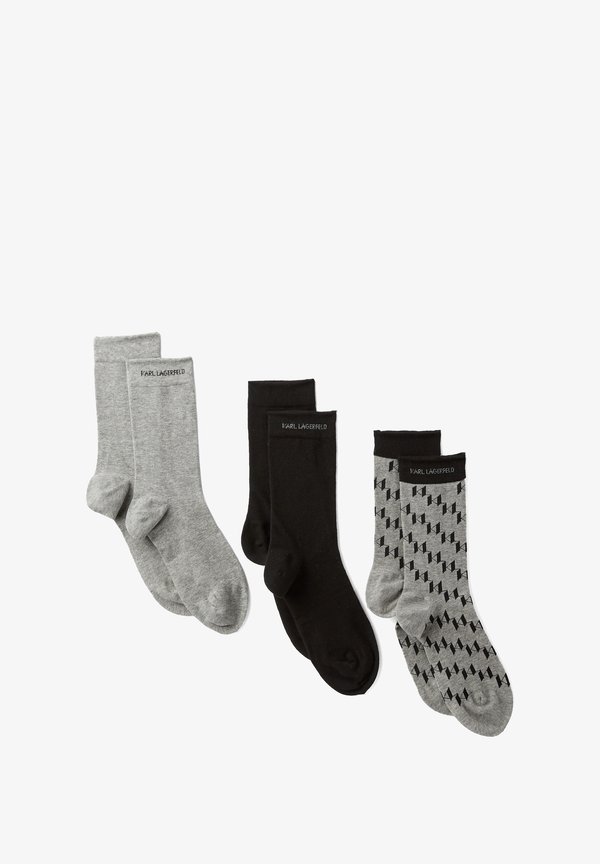 MONOGRAM 3 PACK - Socks