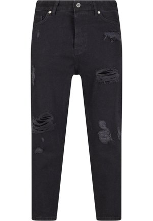 2Y Premium, Avar lõikega teksad - black