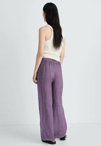 Mango RAMSES - Kalhoty - mauve