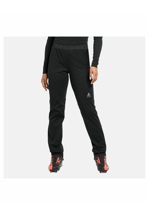 LANGLAUF BRENSHOLMEN - Tracksuit bottoms - schwarz