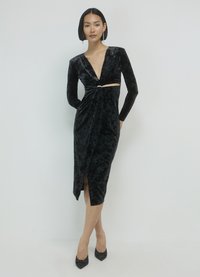 Calliope CON CUT OUT - Cocktailkleid/festliches Kleid - ultrablack